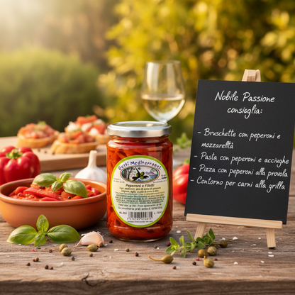 Peperoni a Filetti — Frame Editoriale