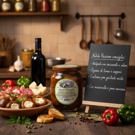 Peperoni Tondi in Aceto — Frame Editoriale