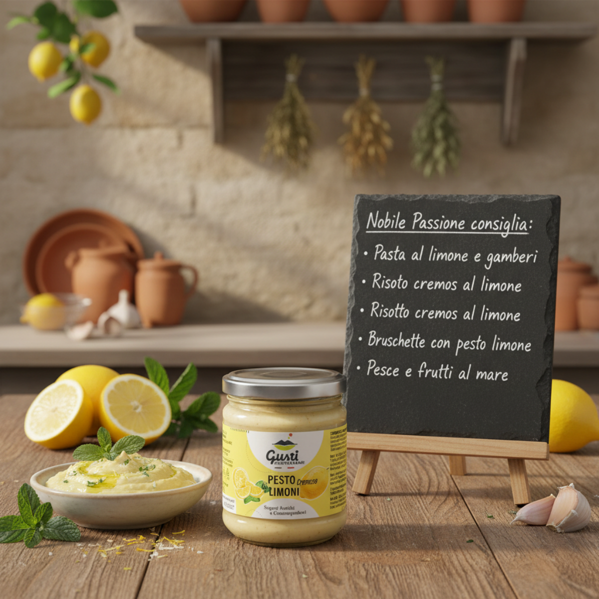 Pesto Cremoso di Limoni — Frame Cucina