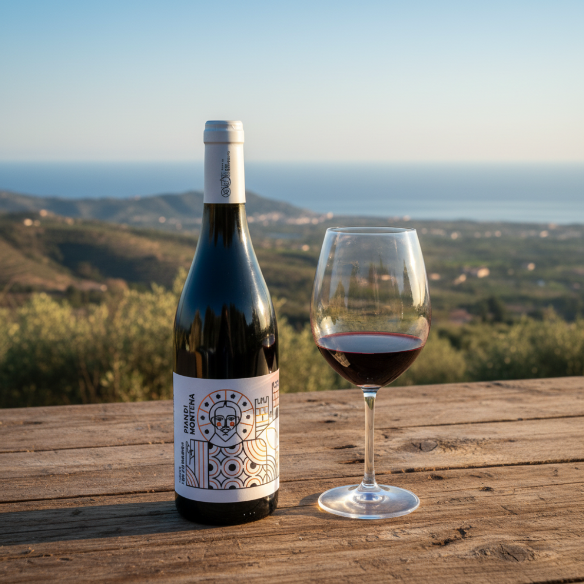 Pian di Montena Rosso - Colline di Giovi
