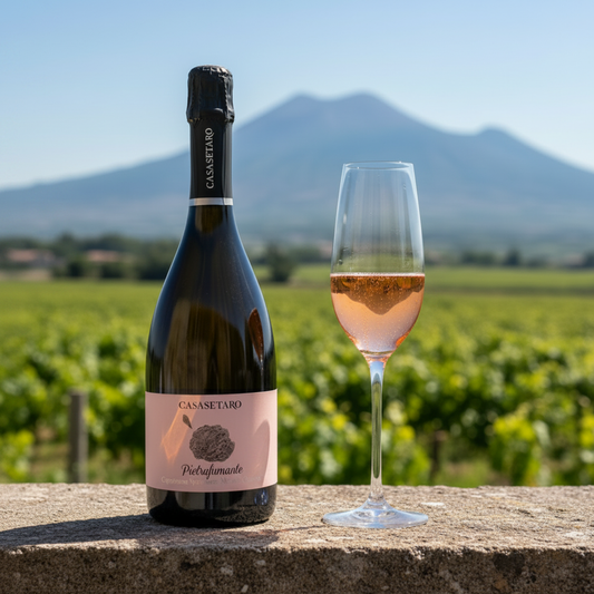 Pietrafumante Rosé – Inquadratura ravvicinata allineata