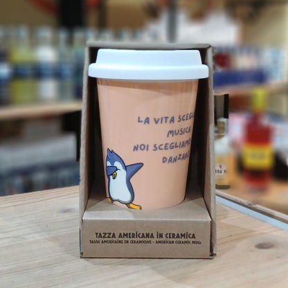 Tazza in ceramica "Pinguino ballerino" Soorprendimi