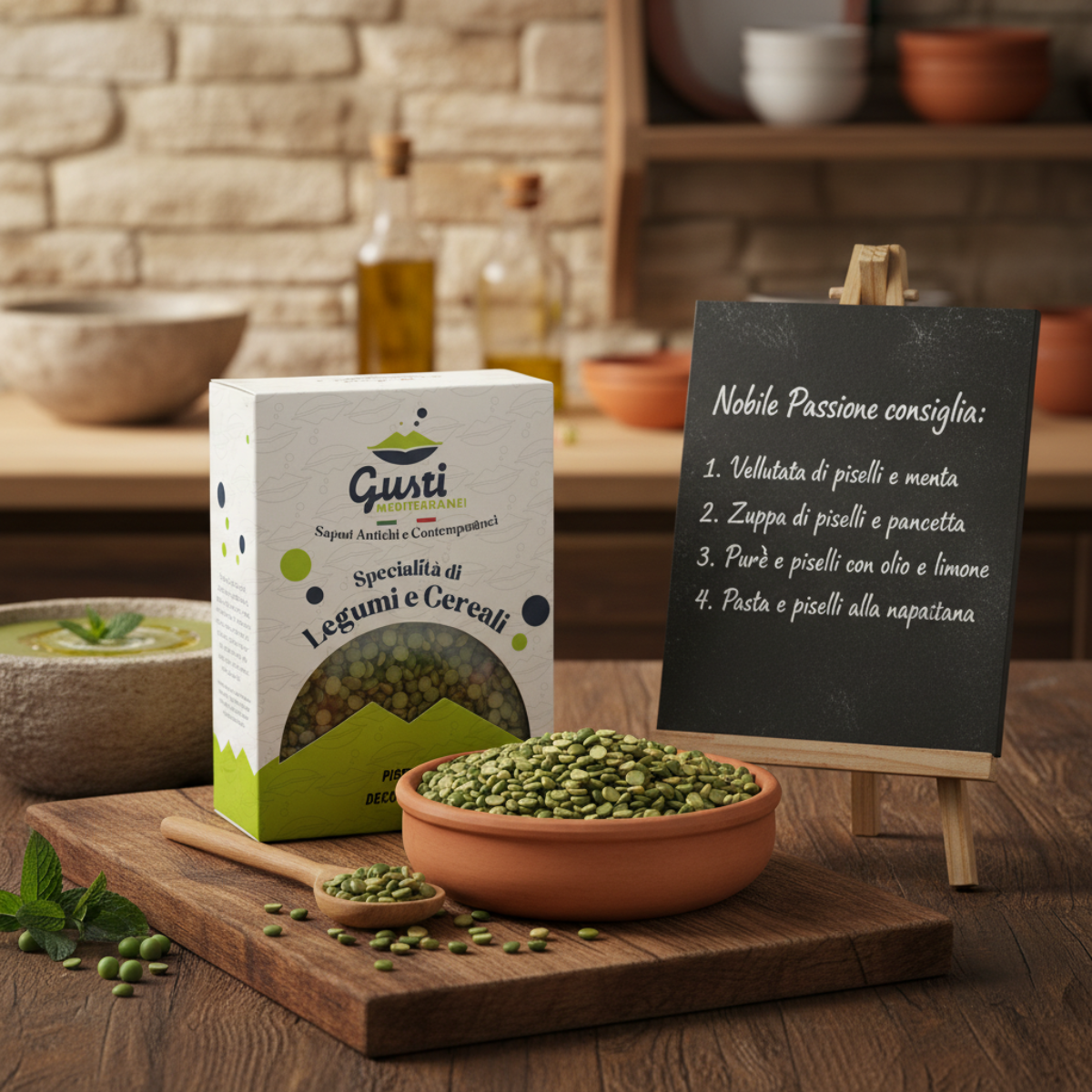 Piselli Decorticati — Frame Snack Board