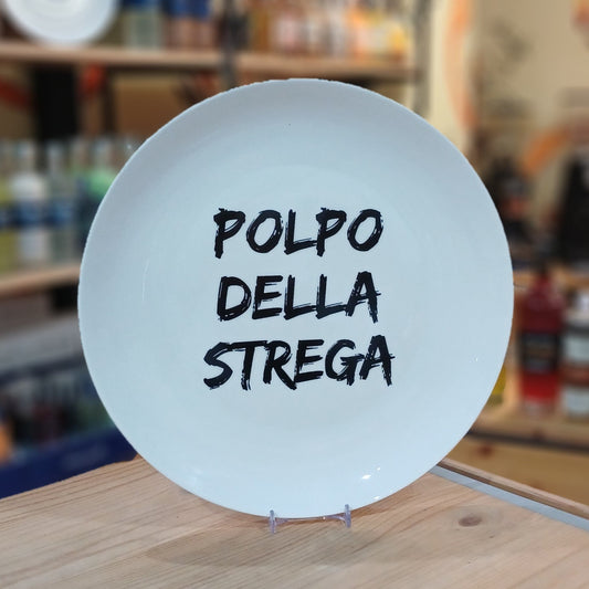 Piatto in ceramica "Polpo della Strega"