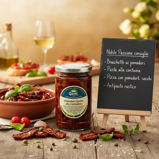 Pomodori Secchi alla Contadina — Frame Editoriale