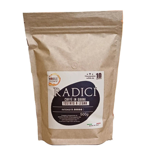 Miscela RADICI 500gr in GRANI Tostato a Legna di Nobile Passione