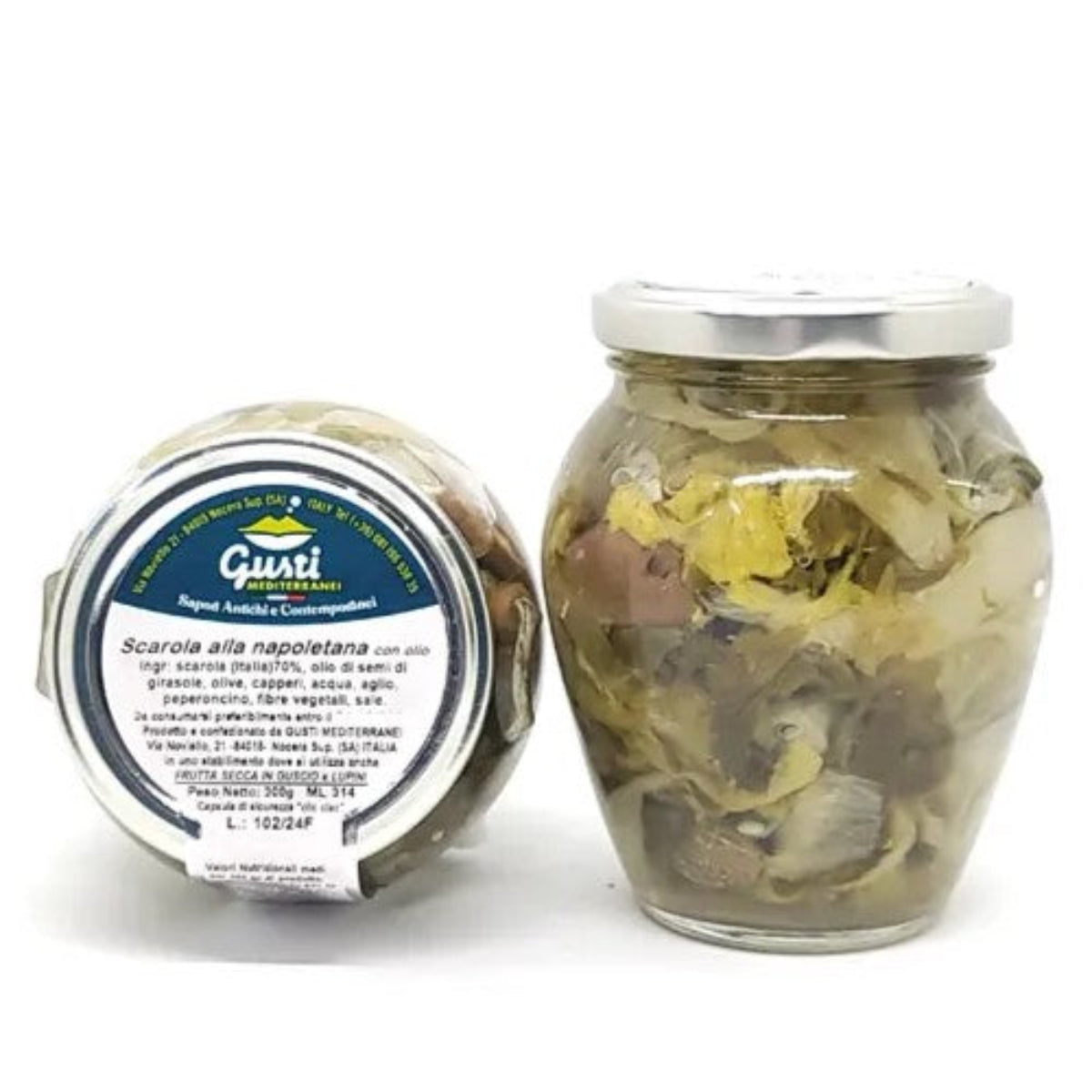Scarola alla Napoletana 314 ML - 550 ML Gusti Mediterranei