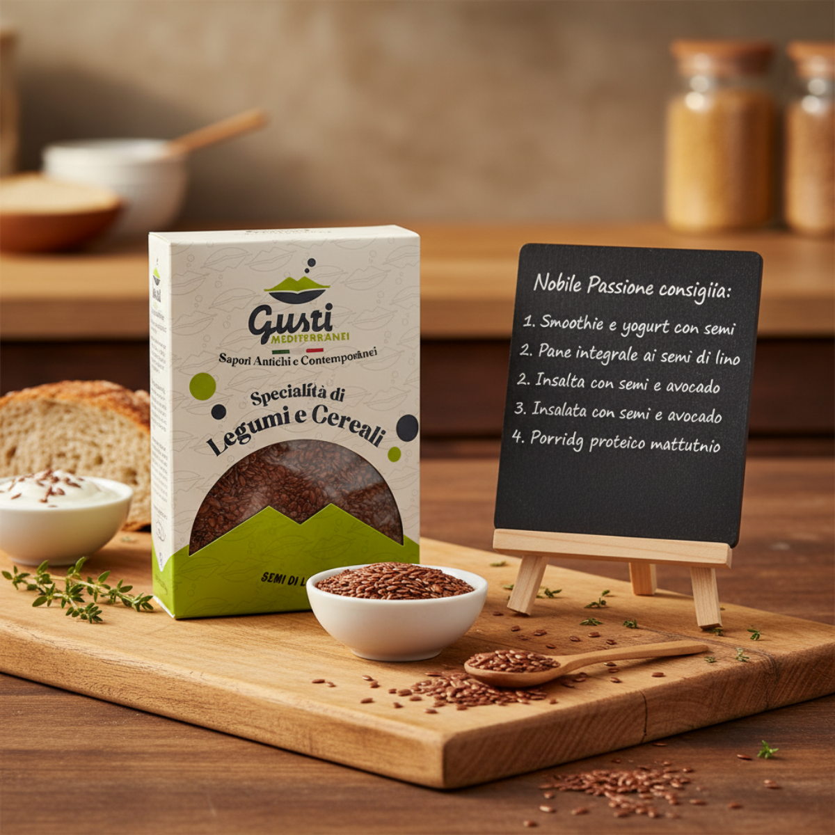 Semi di Lino — Frame Snack Board