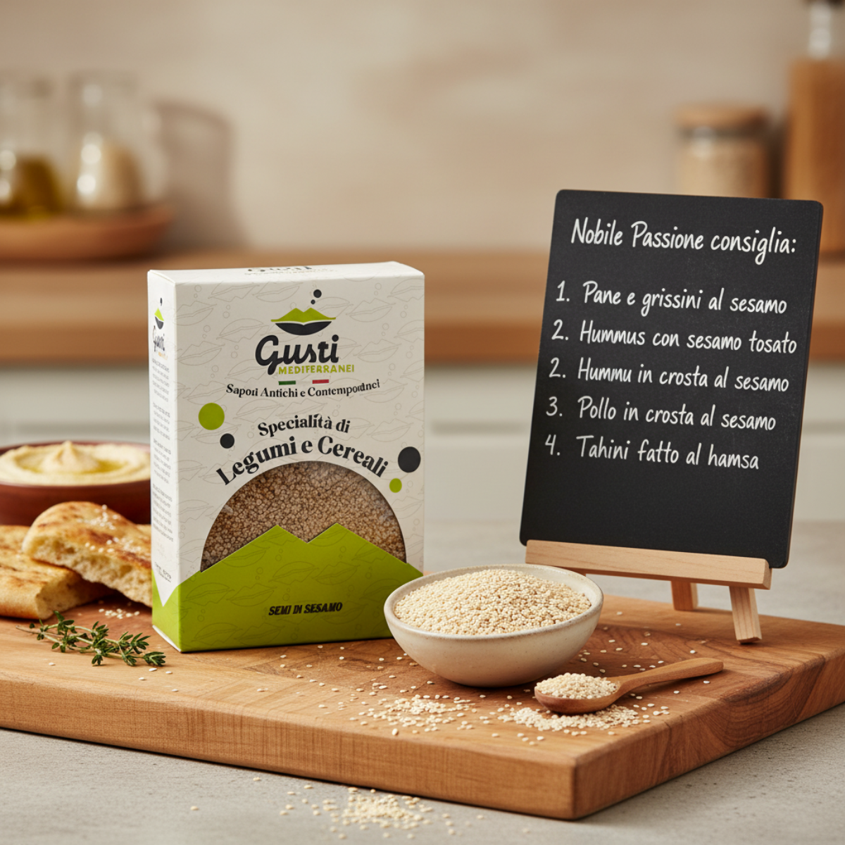 Semi di Sesamo — Frame Snack Board