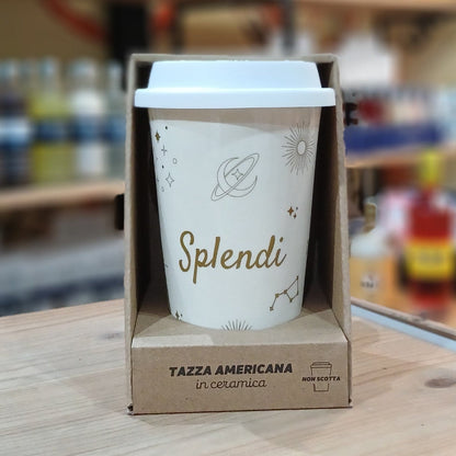 Tazza in ceramica "Splendi" Soorprendimi