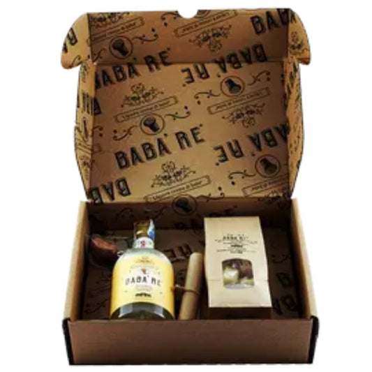 Box Babà Re 50cl + Cioccolatini ripieni gusto Babà Re