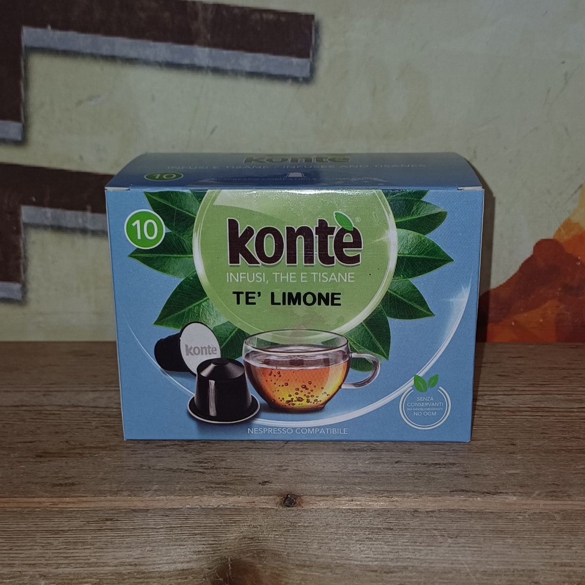 Tè al limone in fiore Kontè