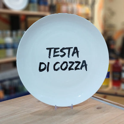 Piatto in ceramica "Testa di cozza" Soorprendimi