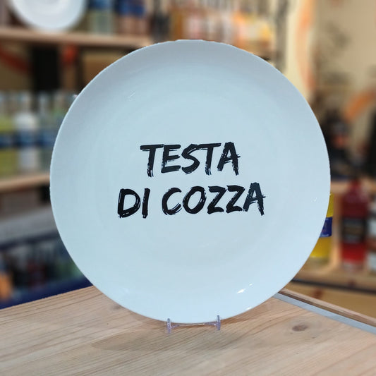 Piatto in ceramica "Testa di cozza" Soorprendimi