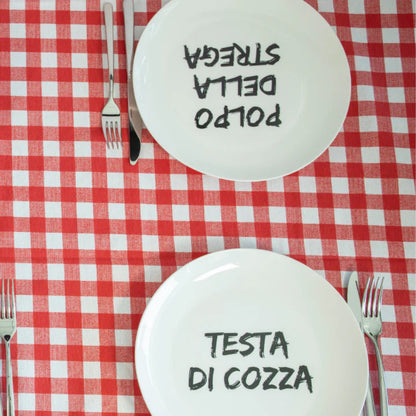 Piatto in ceramica "Testa di cozza" Soorprendimi