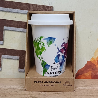 Tazza in ceramica "Travel" Soorprendimi